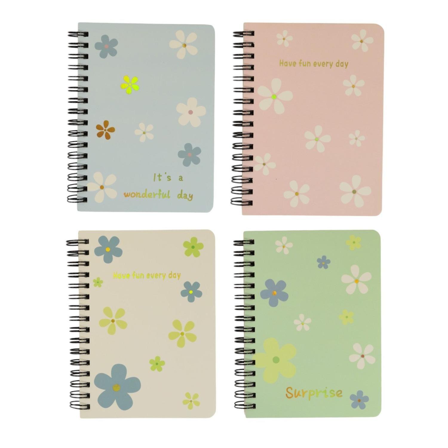 Libreta pequeña de espiral 14.5 x 10.5 cm-6