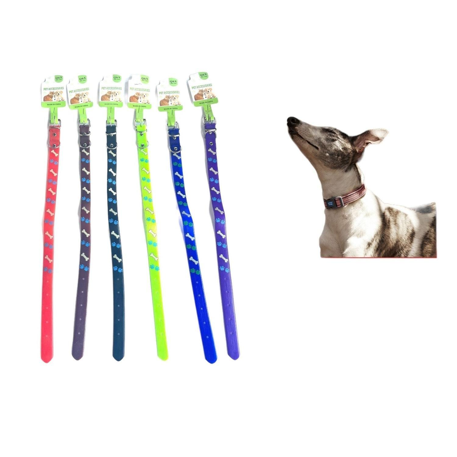 Collar Huella Hueso Estampado 2.0 Pvc-0