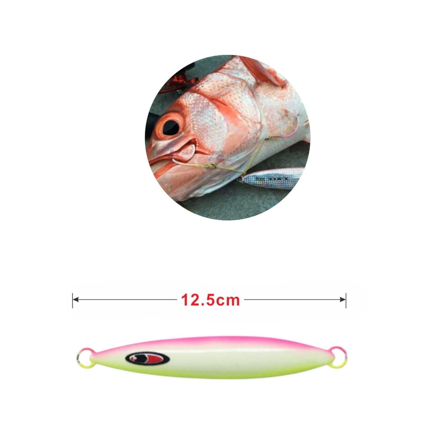 Plomo de pesca 1005-120G con triple gancho-1