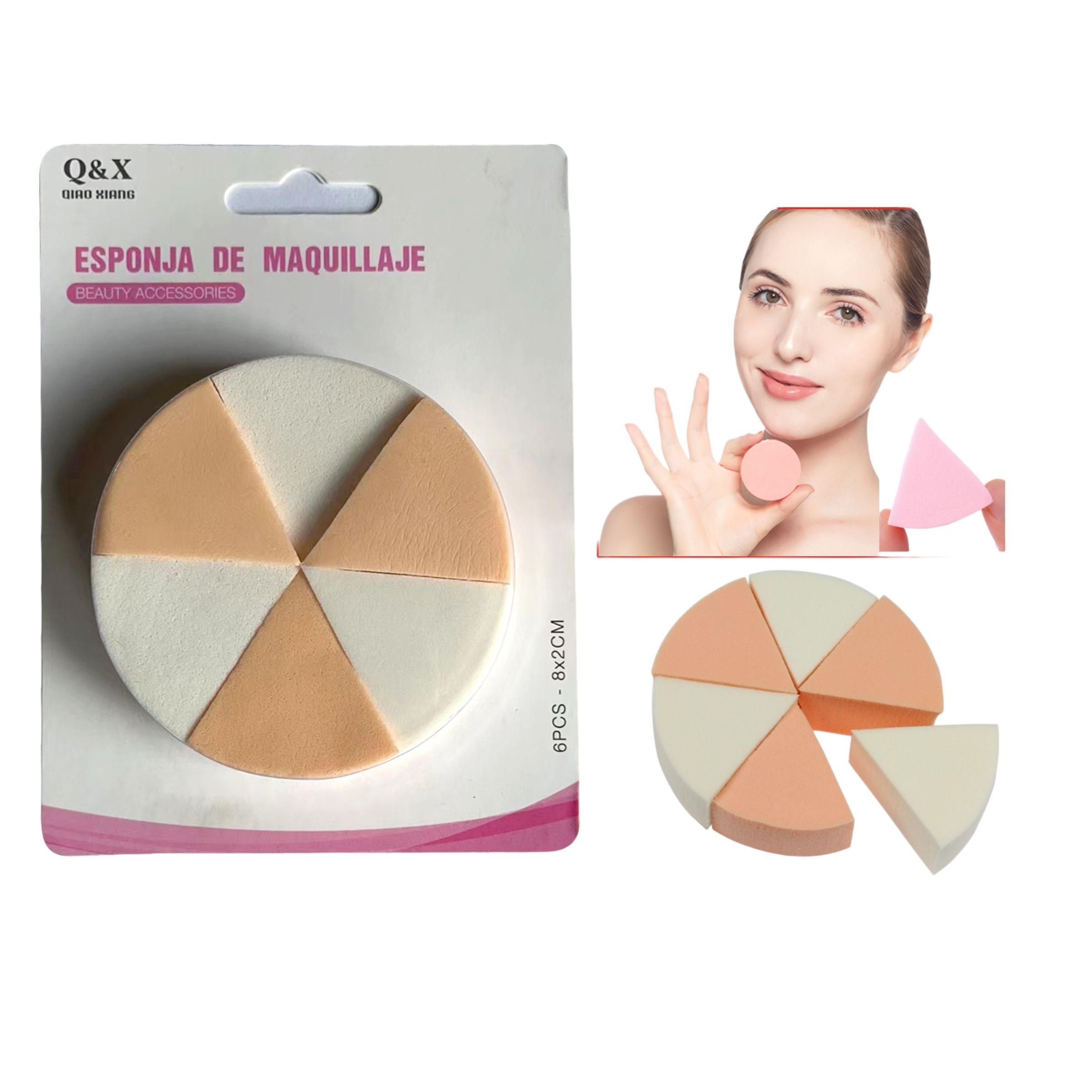 Esponja Para Maquillaje 6 Pcs-0