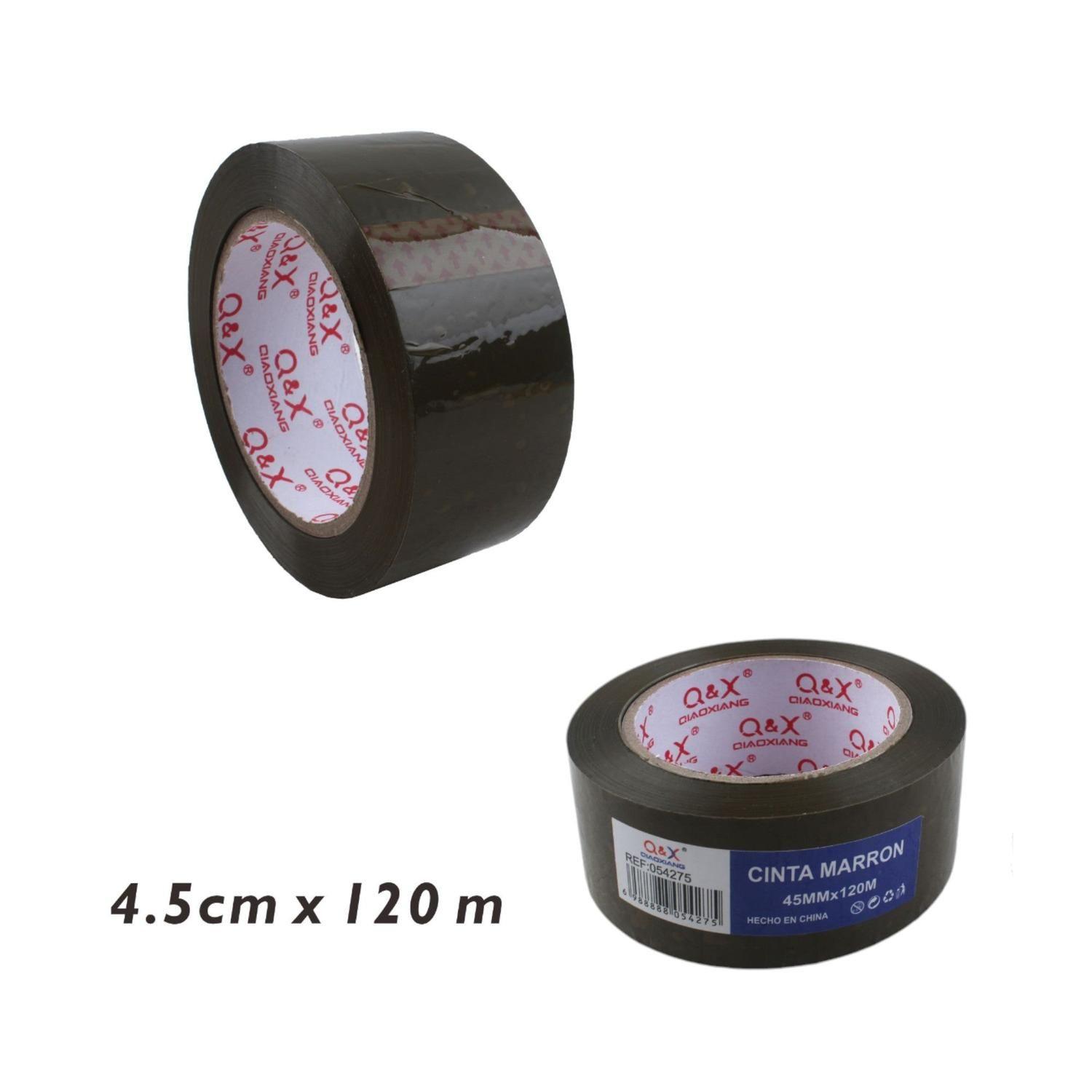 Cinta adhesiva marrón 4.5 cm x 120 m-1