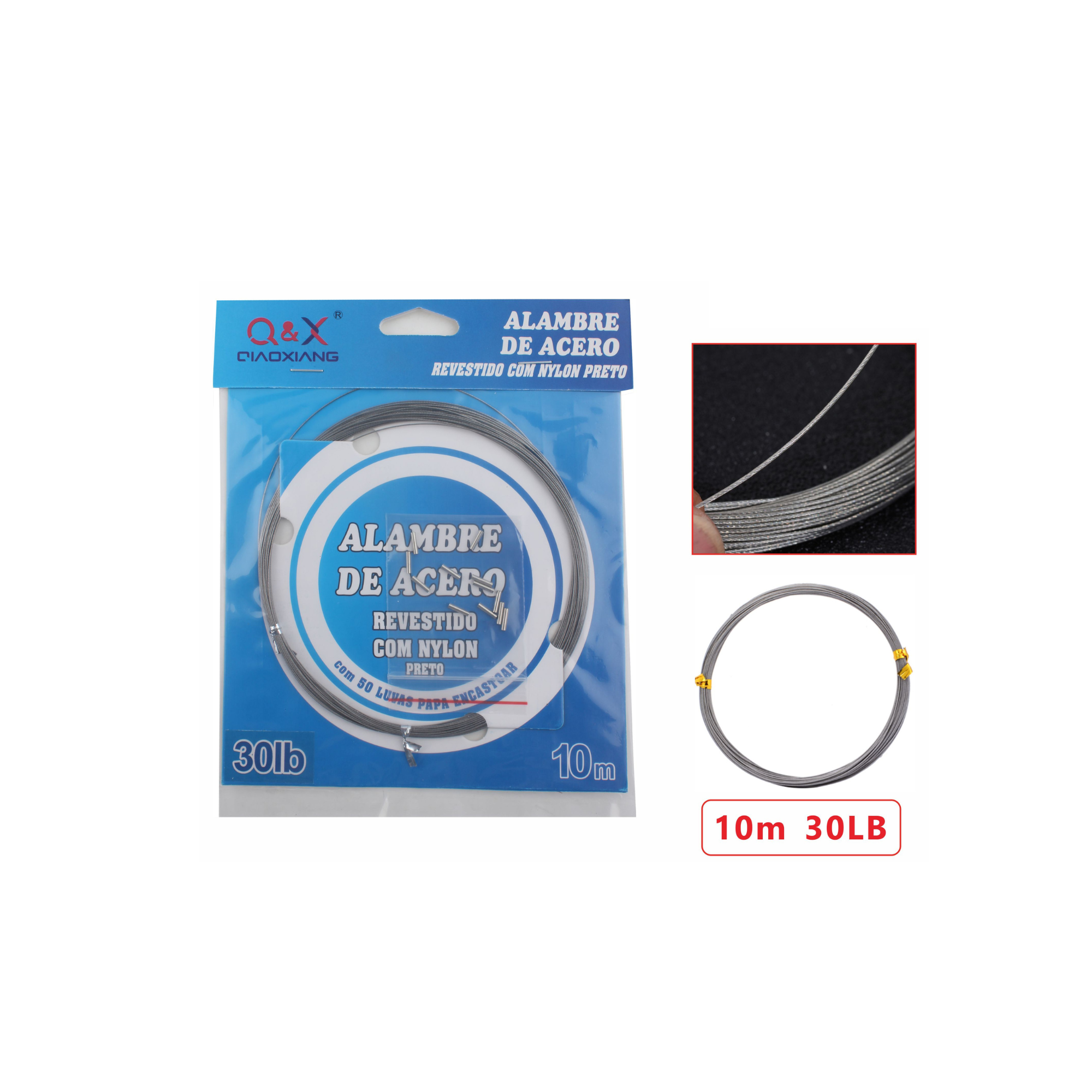 Cable Delantero De Pesca En El Mar De 10M 30Lb-1
