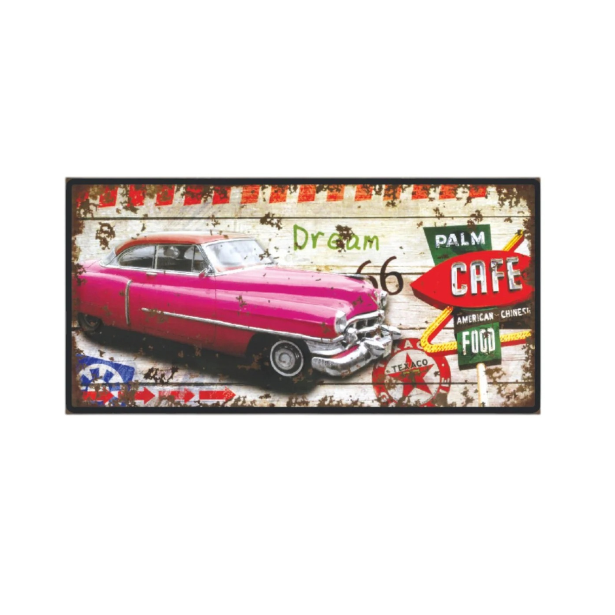 Cuadro de hojalata láser moderno 30x15 cm-0