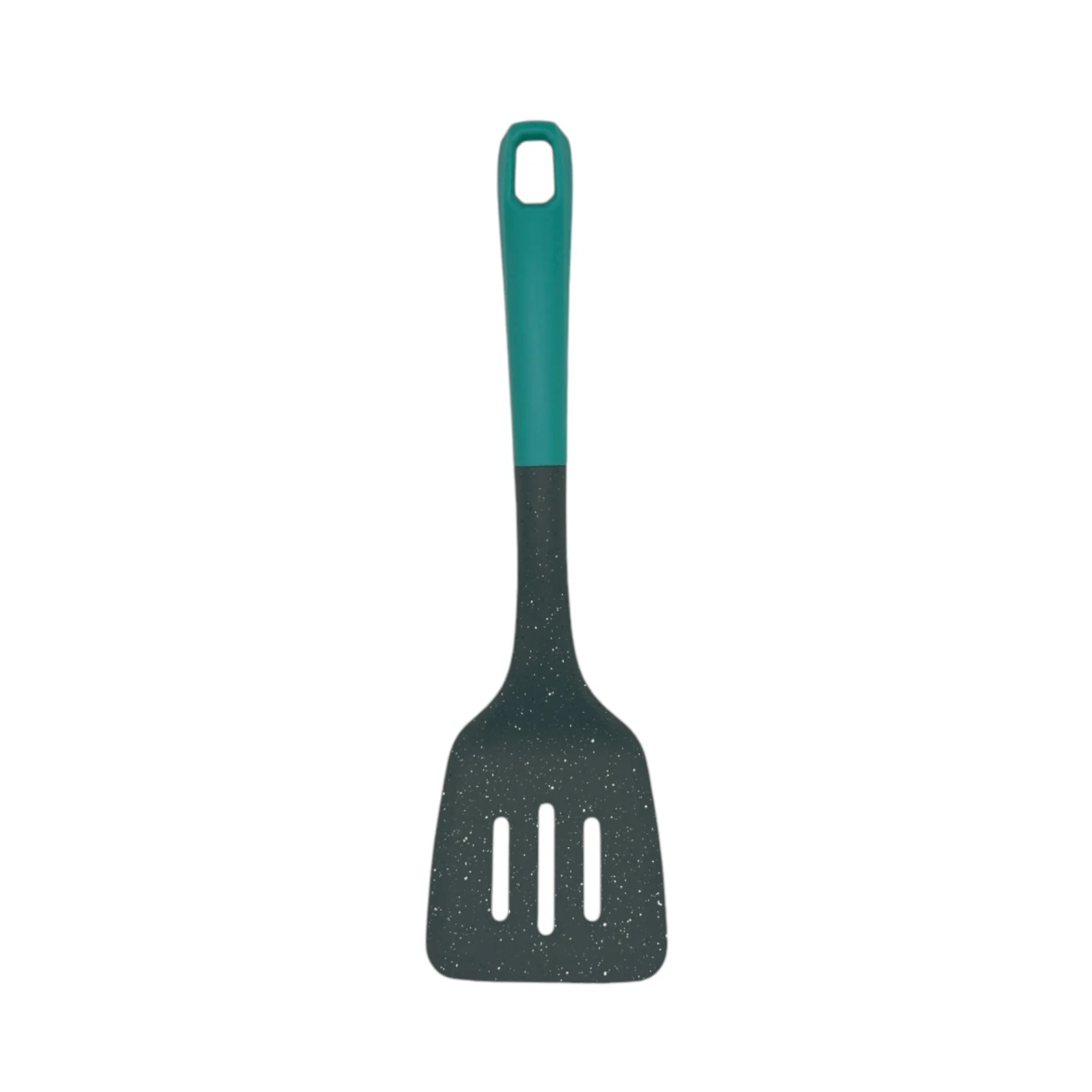 Espátula de plástico con diseño de puntos grises-0