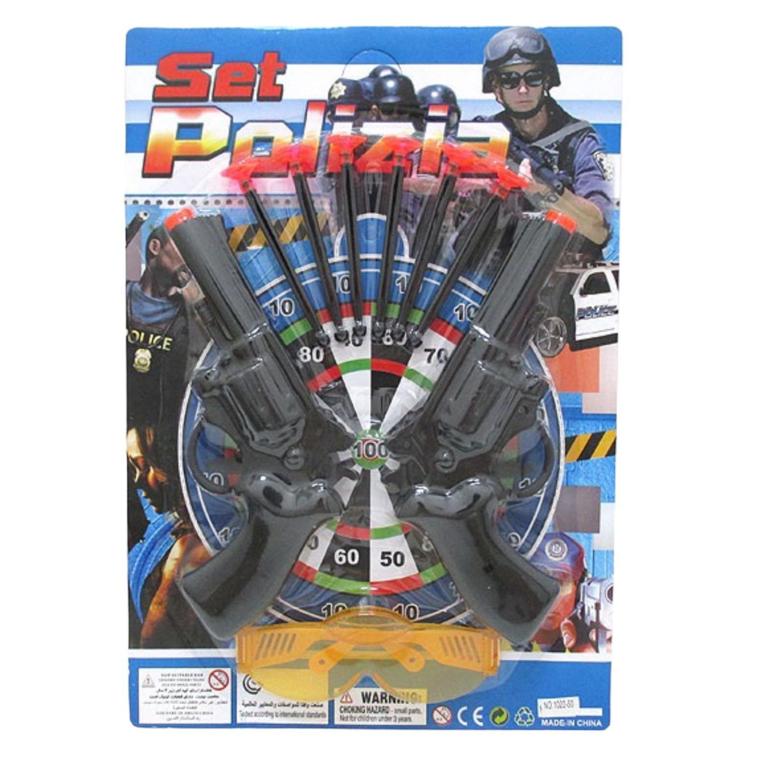 Set De Juego Polices Pistola Para Ni?os 3+-0