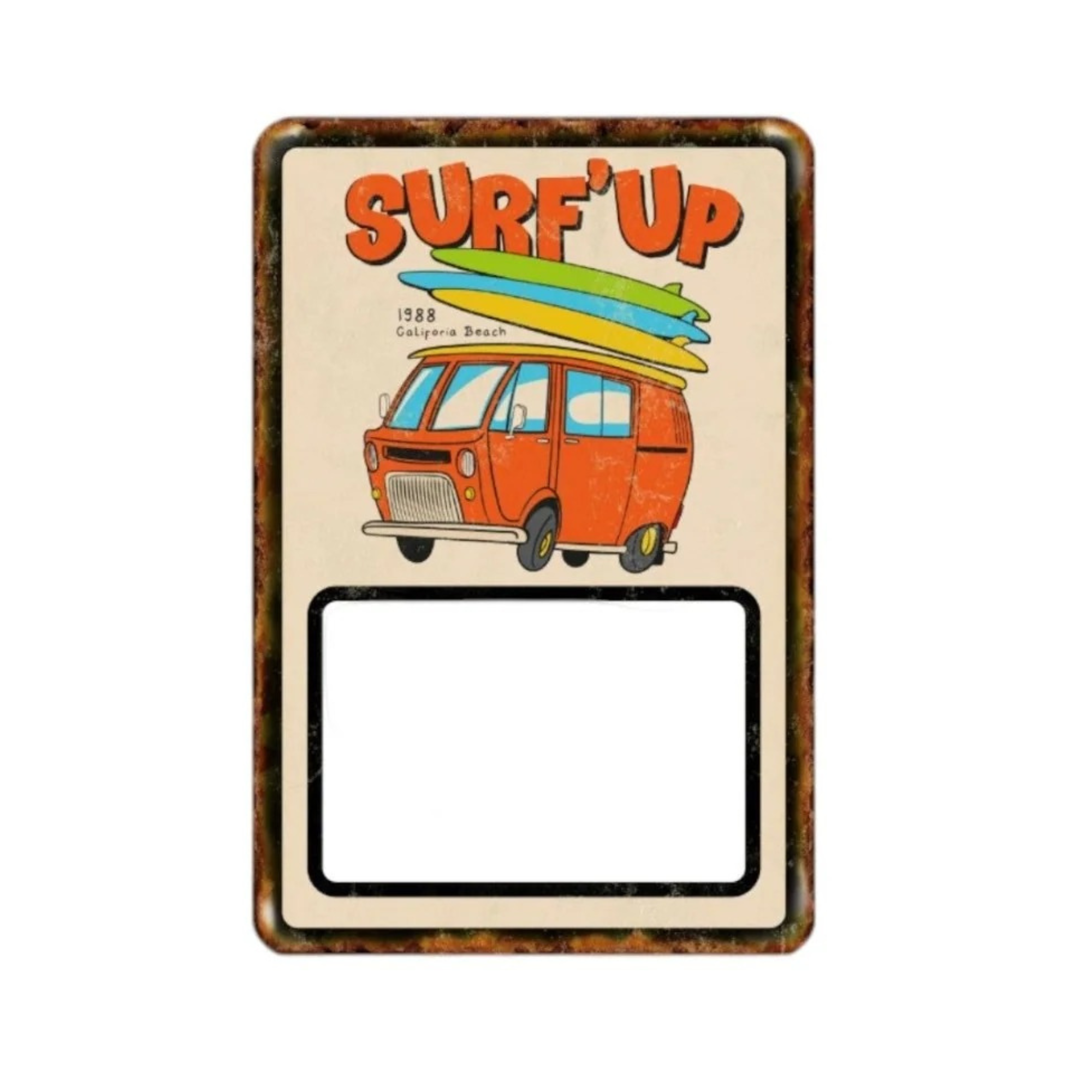 Marco retro de hojalata para fotos 20X30B cm-0