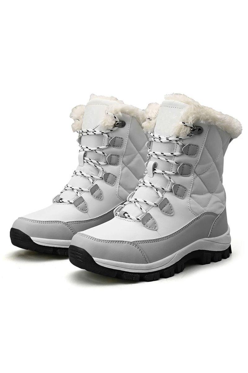 Botín Térmico Impermeable Forrado Con Chiporro Mujer - Nieve-2