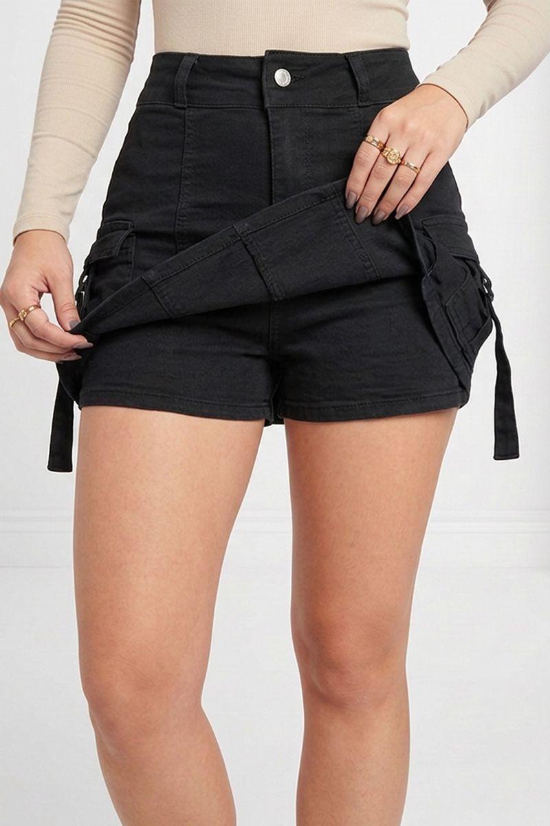 Falda Short Full Push Up Levanta Cola Corte Colombiano Escultor-5