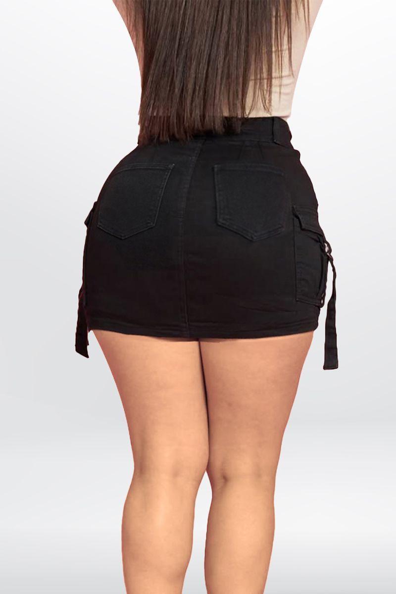 Falda Short Full Push Up Levanta Cola Corte Colombiano Escultor-2