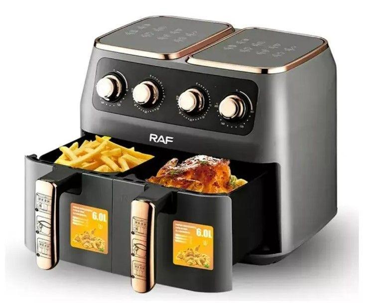 Freidora De Aire Airfryer Doble 12l R-5236-0