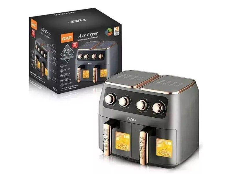 Freidora De Aire Airfryer Doble 12l R-5236-1