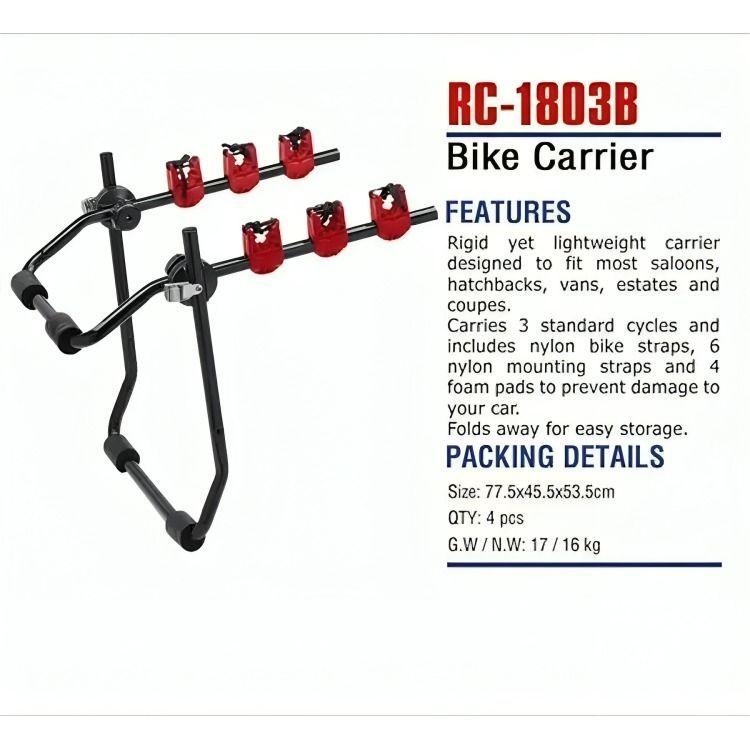 Porta Bicicleta Rack Soporte Bicicletas Hatchback Auto-2