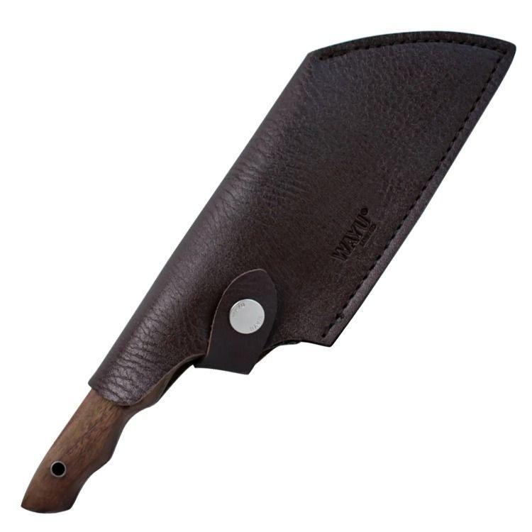 CUCHILLO SERBIAN CON FUNDA RUSTIC COLECCTION WAYU-2