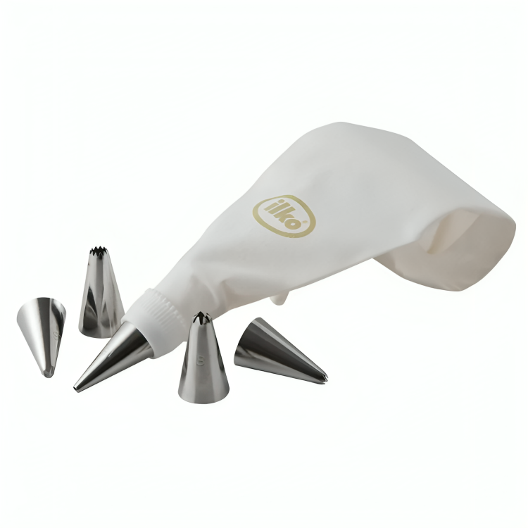 Manga Repostera + Boquillas Pastry + 5 boquillas -0