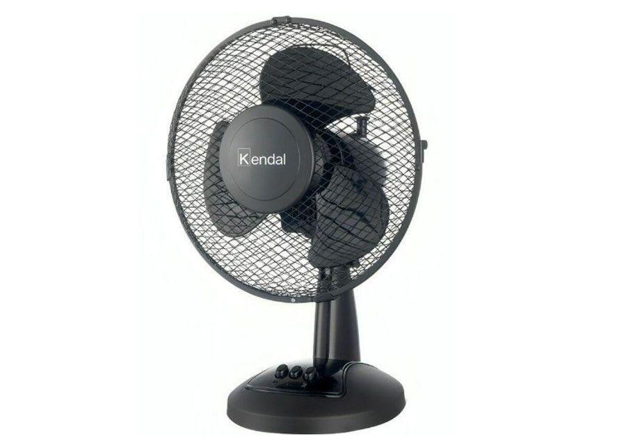Ventilador de Sobremesa 9 Pulgadas Kendal KVS-9DN Negro-2