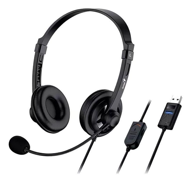 AUDIFONO CON MICROFONO GENIUS  -1