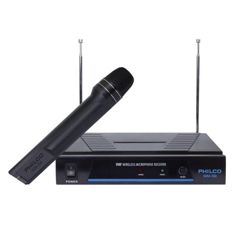 MICROFONO INALAMBRICO VHF WM700 PHILCO-1