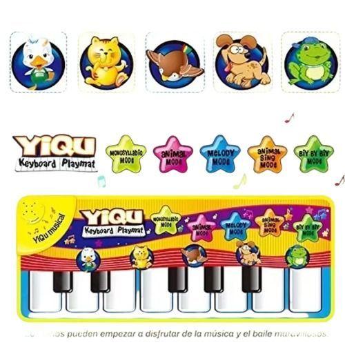 Alfombrilla Piano Musicales De 13 Teclas Para Niños De 72x28-2