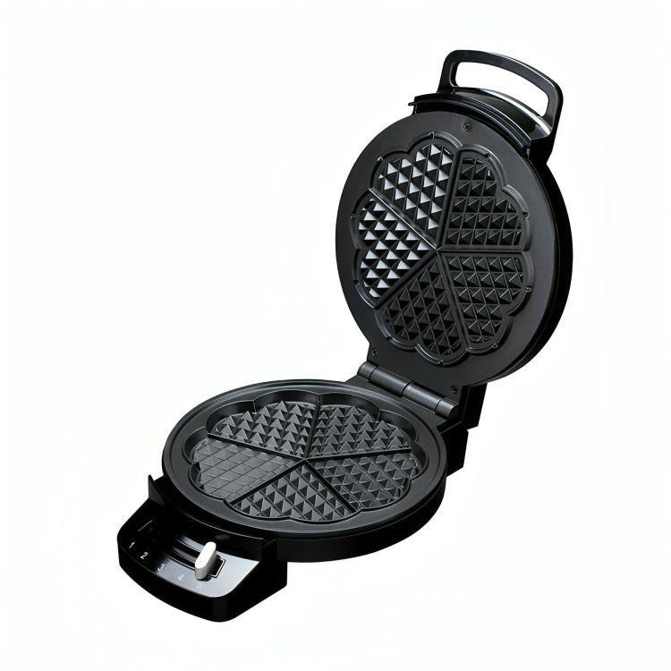 Maquina Waffle Diseño Corazon  Blanik -2