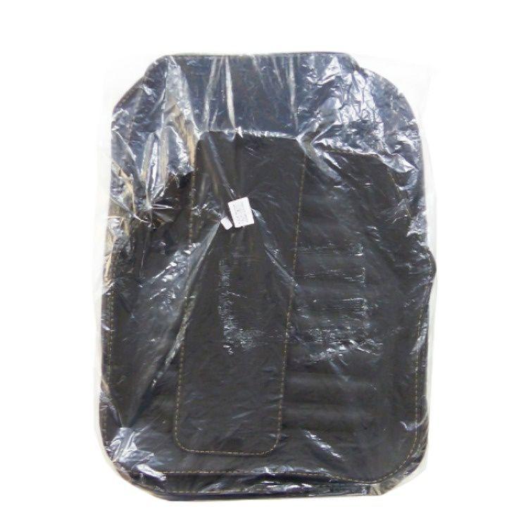 ALFOMBRA PARA AUTO ECO CUERO SET X 5 PCS COLOR NEGRO-2
