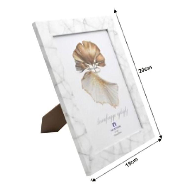 Marco de Mármol Blanco GH3112 (15x20 cm  6x8 Pulgadas)-2