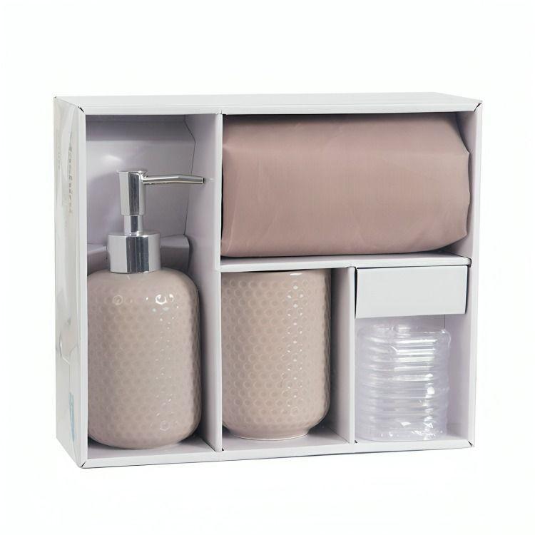 Set de Baño 4 Piezas / Arena – Mashini-0