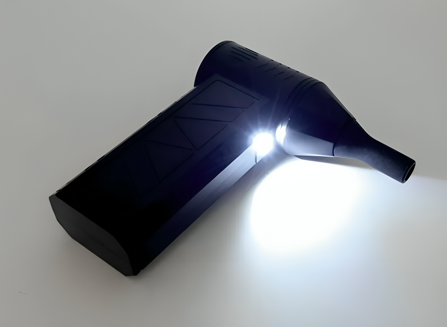 Soplador Mini Jet Fan con Luz Recargable Type-C-1