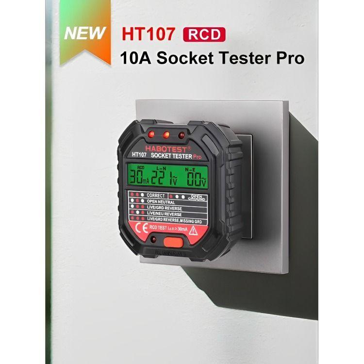 Probador Diferencial Tester De Enchufes-2