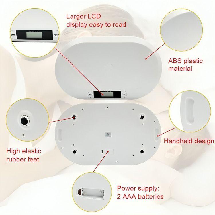 Balanza Digital Para Bebés Y Niños Pediátrica 20kg-3