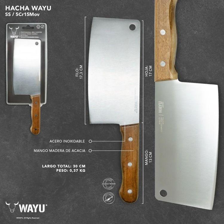 Hacha Cuchillo BBQ Wayu -2