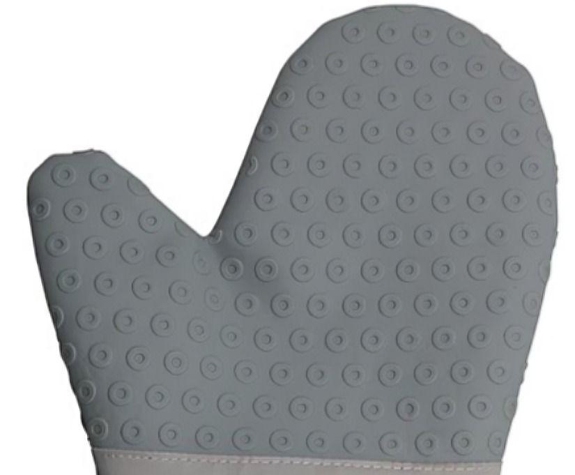 GUANTE DE COCINA KEEP Antideslizantes Resistentes Al Calor  GRIS-3