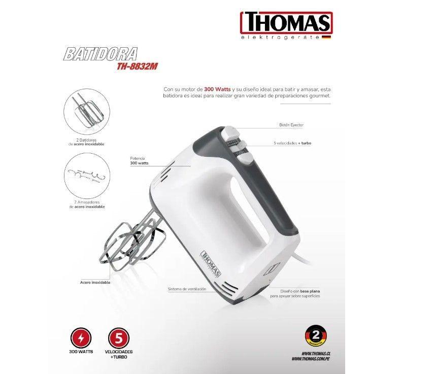 Batidora Manual TH-8832M-4