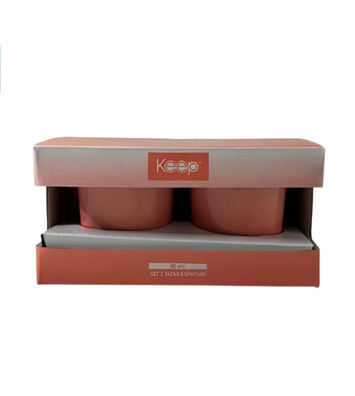 SET 2 TAZAS ESPRESSO CORAL DUBLIN KEEP-0