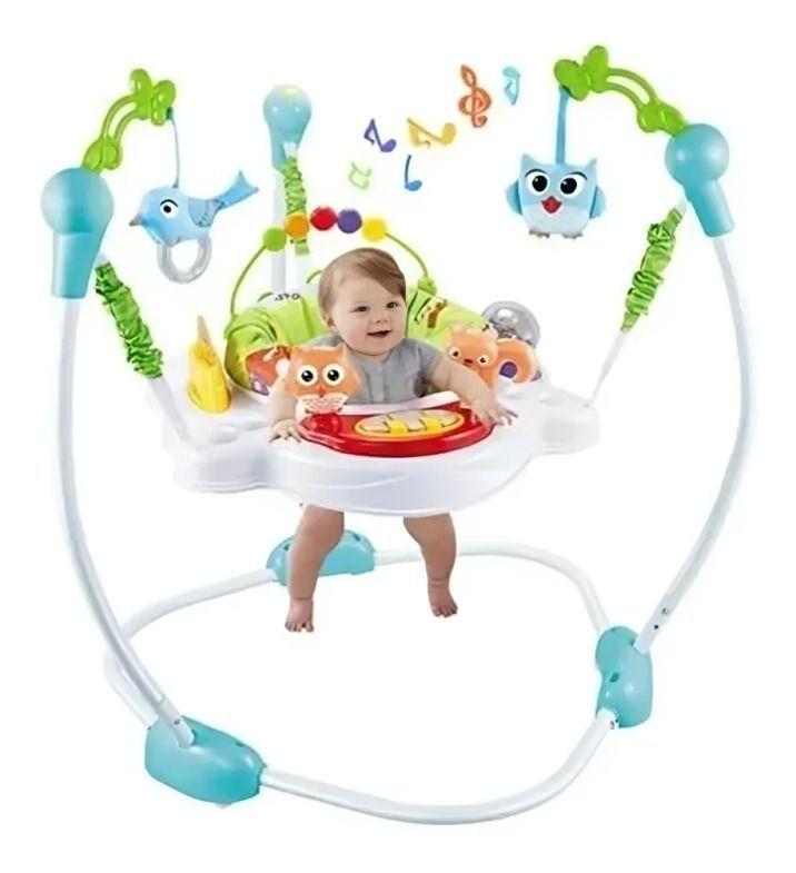 Baby Jumper Musical Multifuncion Celeste-2