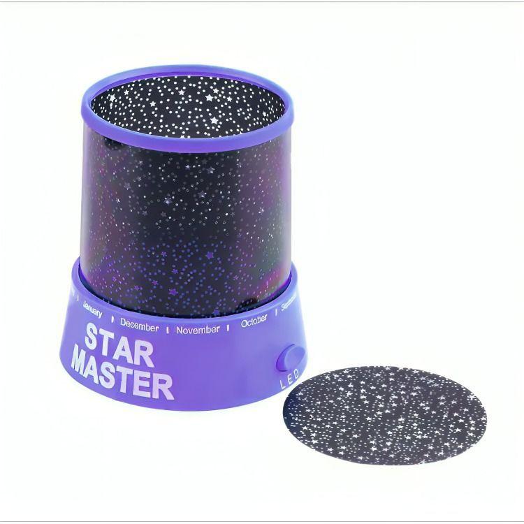 Proyector Lámpara Led Luz Cielo Estrella Espanta Cuco Niños-2
