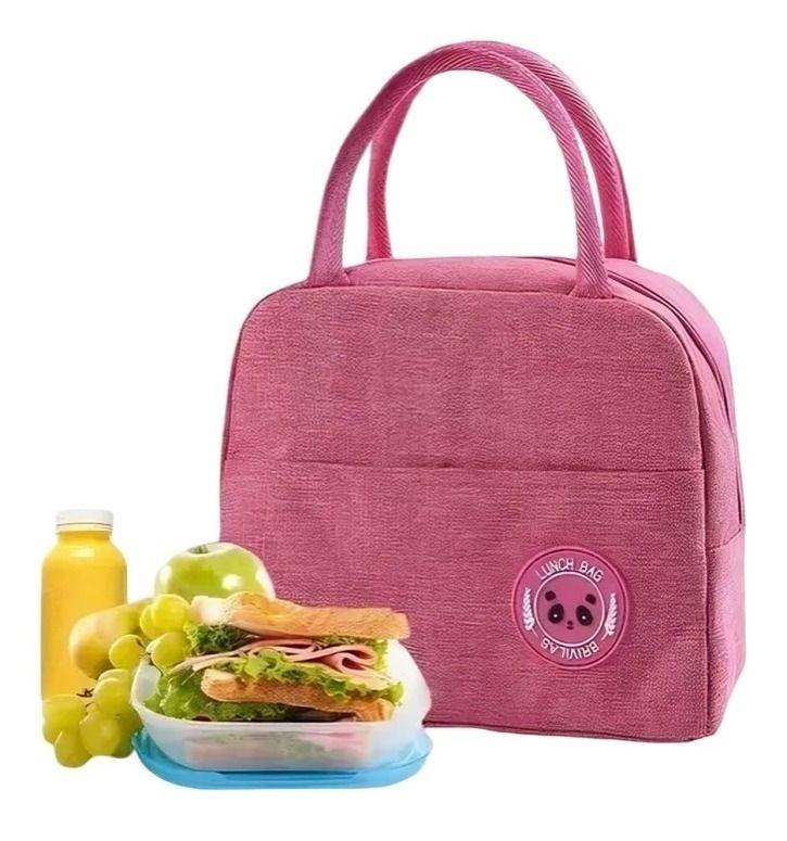 Lonchera Termica Escolar Infantil Color Liso -1