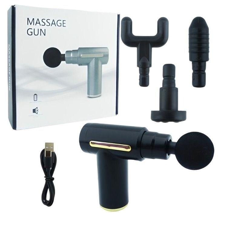 MASAJEADOR MINI PISTOLA MOD.M23 USB TYPE-C RECARGABLE  FULL POWER-2