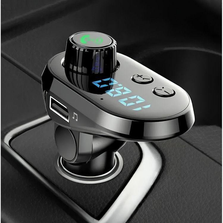 Transmisor 5 En 1 Fm Bluetooth Usb Mp3 Auto-3
