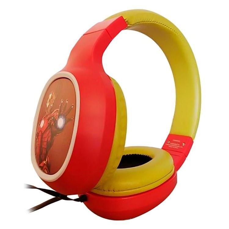 Audifonos Infantil Alambrico TEEN IRON MAN-2