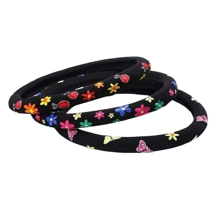 Cubierta Funda Cubre Volante Diseños Para Mujer 3d-1