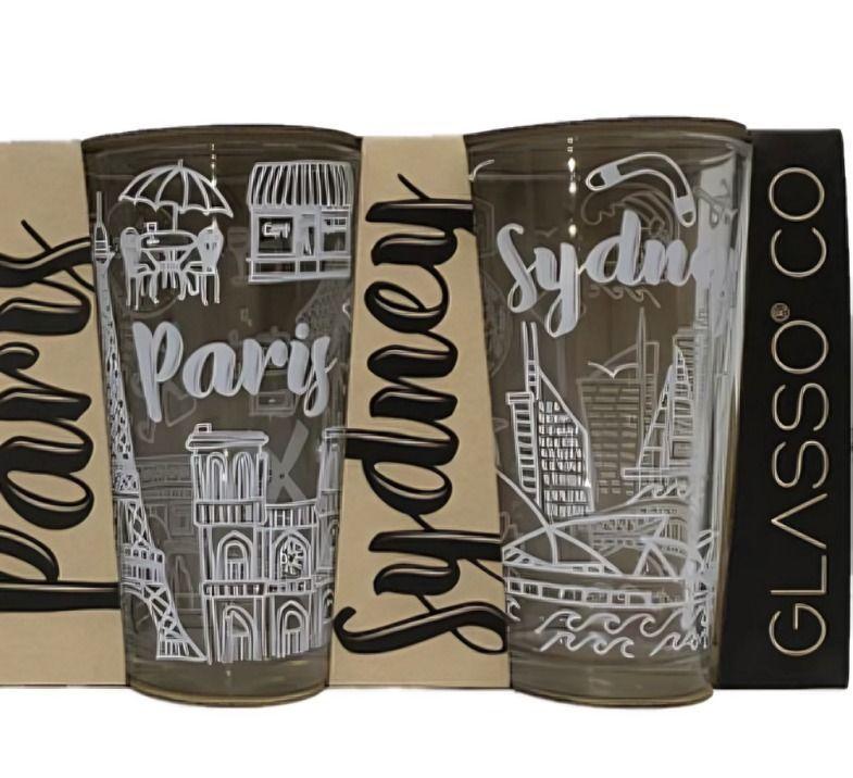 SET 4 VASOS CITY COLLECTION GLASSO-2