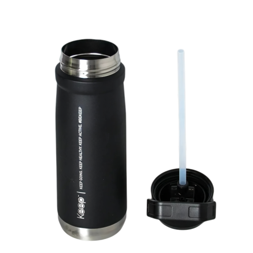 BOTELLA INSULADA CON MANGO 65O ML KEEP-1