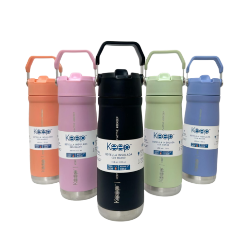 BOTELLA INSULADA CON MANGO 65O ML KEEP-2