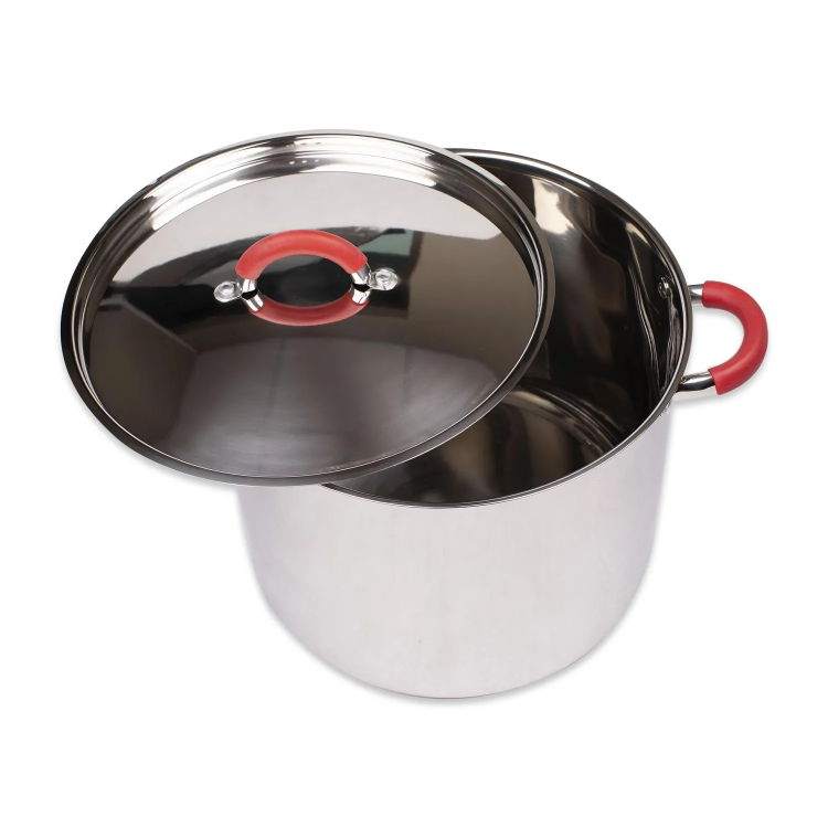 Olla Acero Inoxidable Nizza 28 cm Doral 13.8 Litros.-2