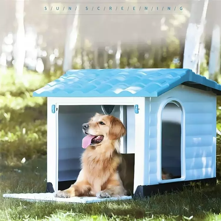 Casa Para Perro Mascotas Exterior E Interior Impermeable-1