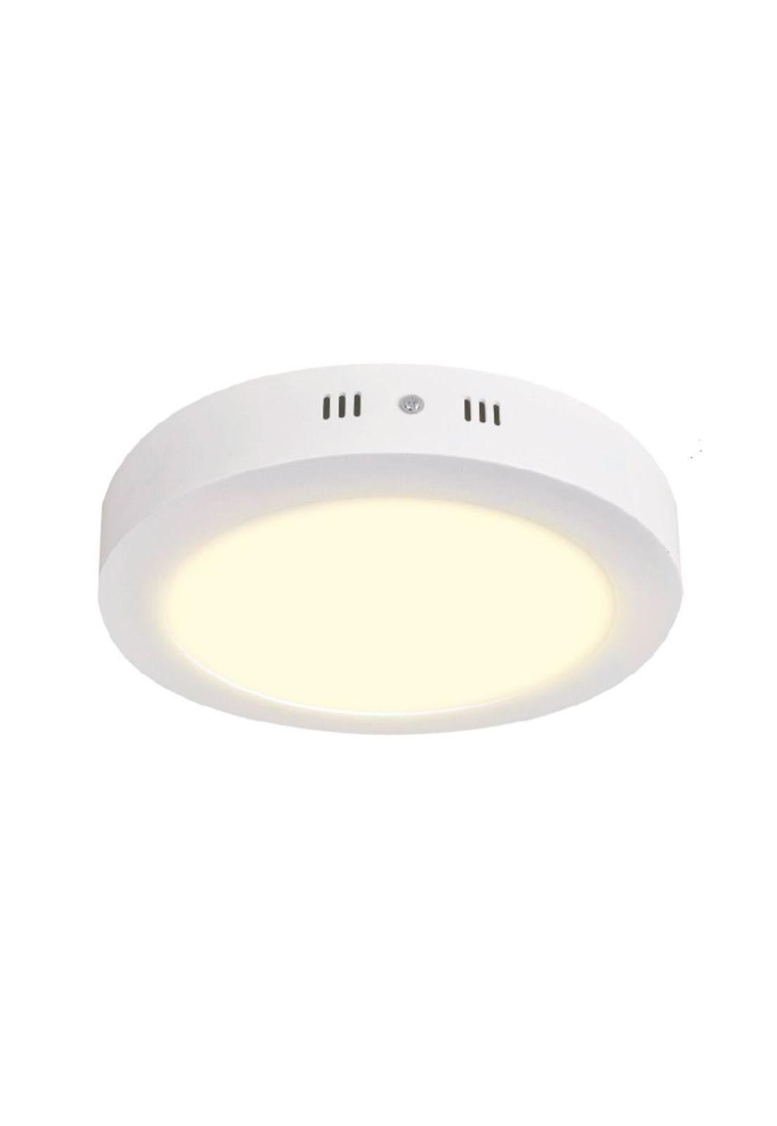 Panel Led Circular Luz Cálida Blanco-2