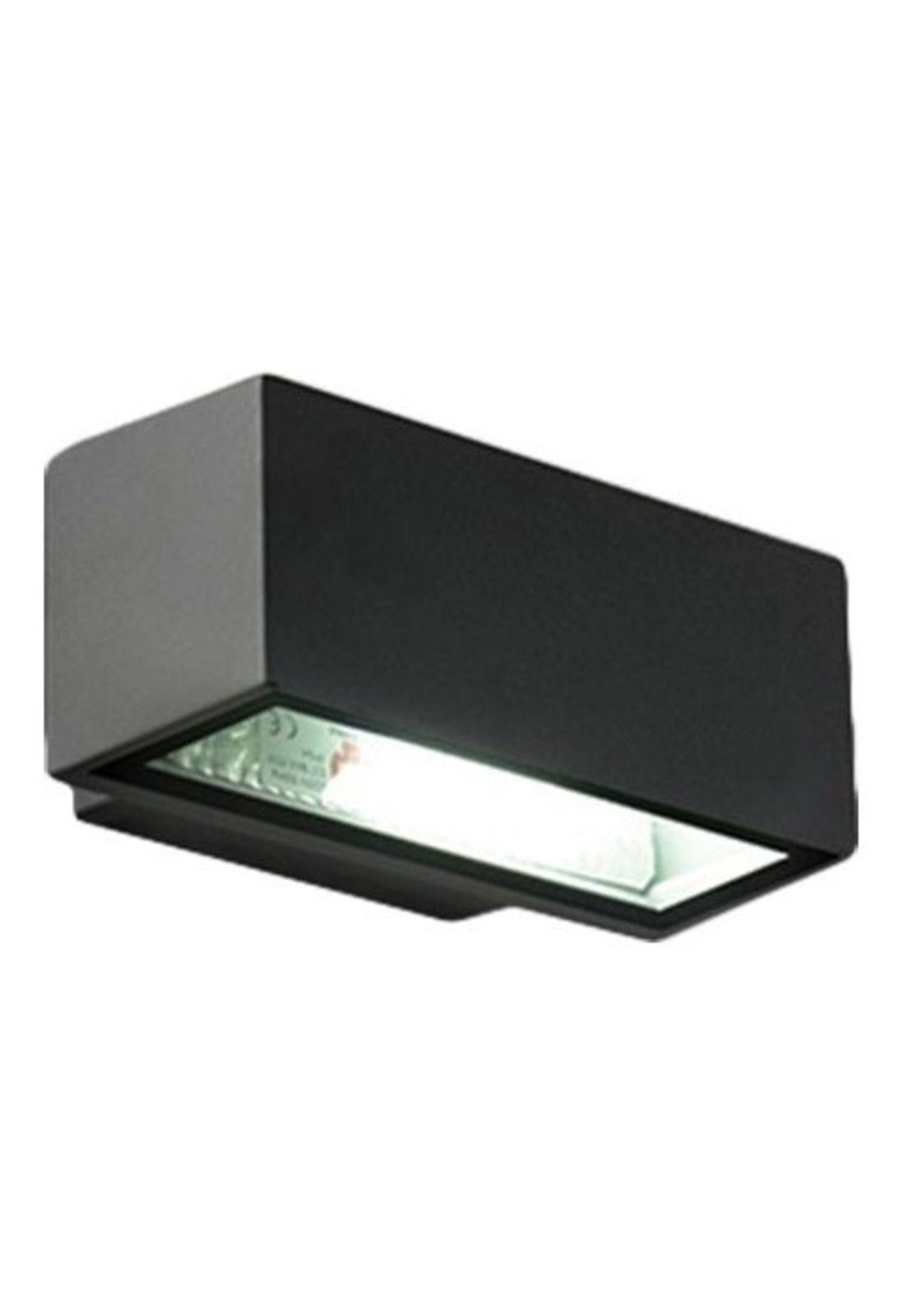Aplique Muro Exterior Bidireccional Negro-1