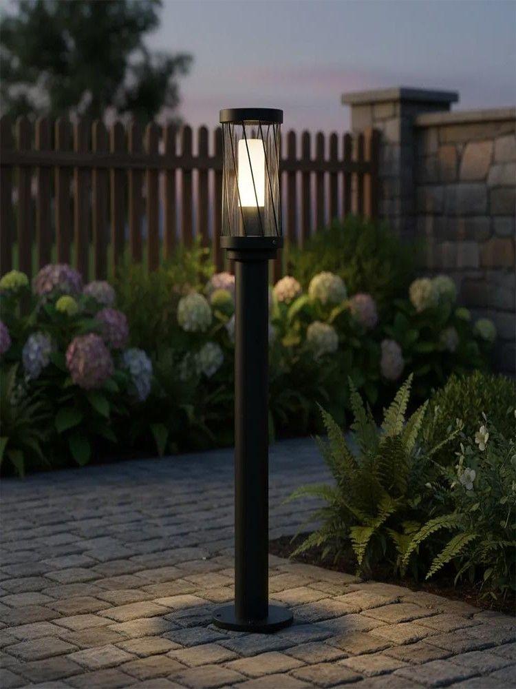 Farol Poste 80Cms Sconza Negro-3