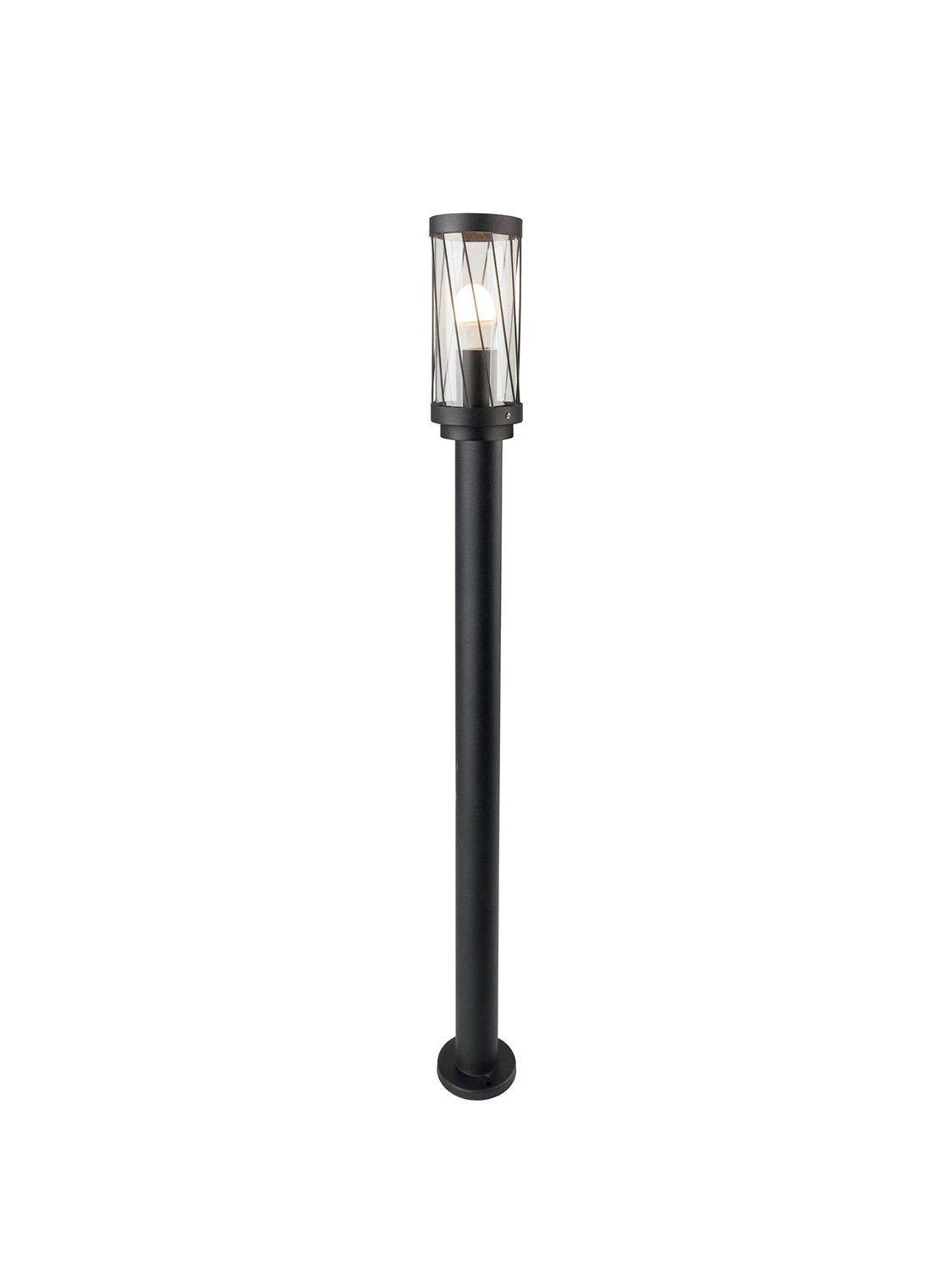 Farol Poste 80Cms Sconza Negro-4