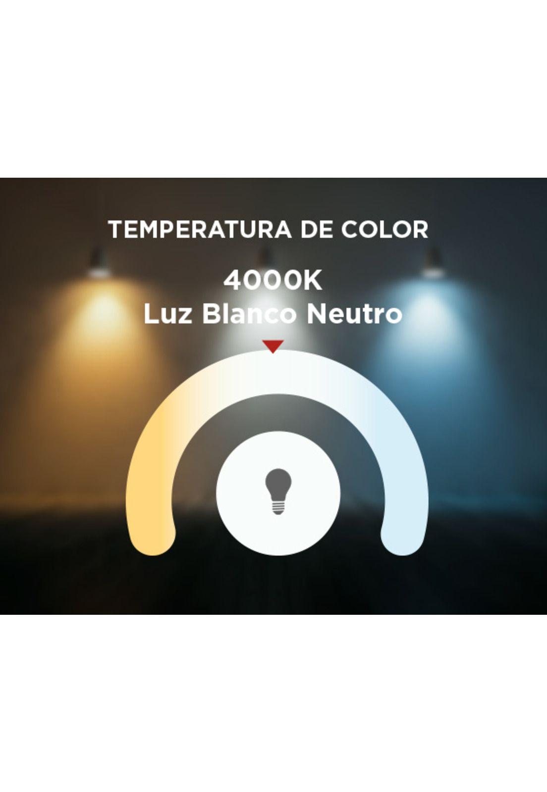 Ampolleta Led Vela 4w Luz Blanco Neutro E27-2